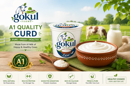 GOKUL FAEMS CUP CURD|400g|